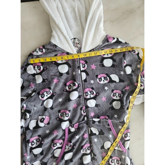 New Holiday Time Women's Cute Panda Sleepwear with Hood, NWT - Picture 5 of 12